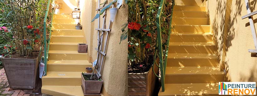 renovation escalier exterieur triel sur seine 78 yvelines